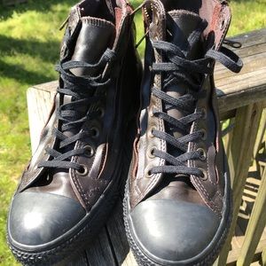 Leather Converse , sneakers , All Star high top